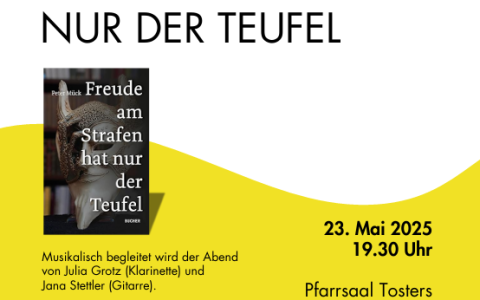Freude am Strafen hat nur der Teufel